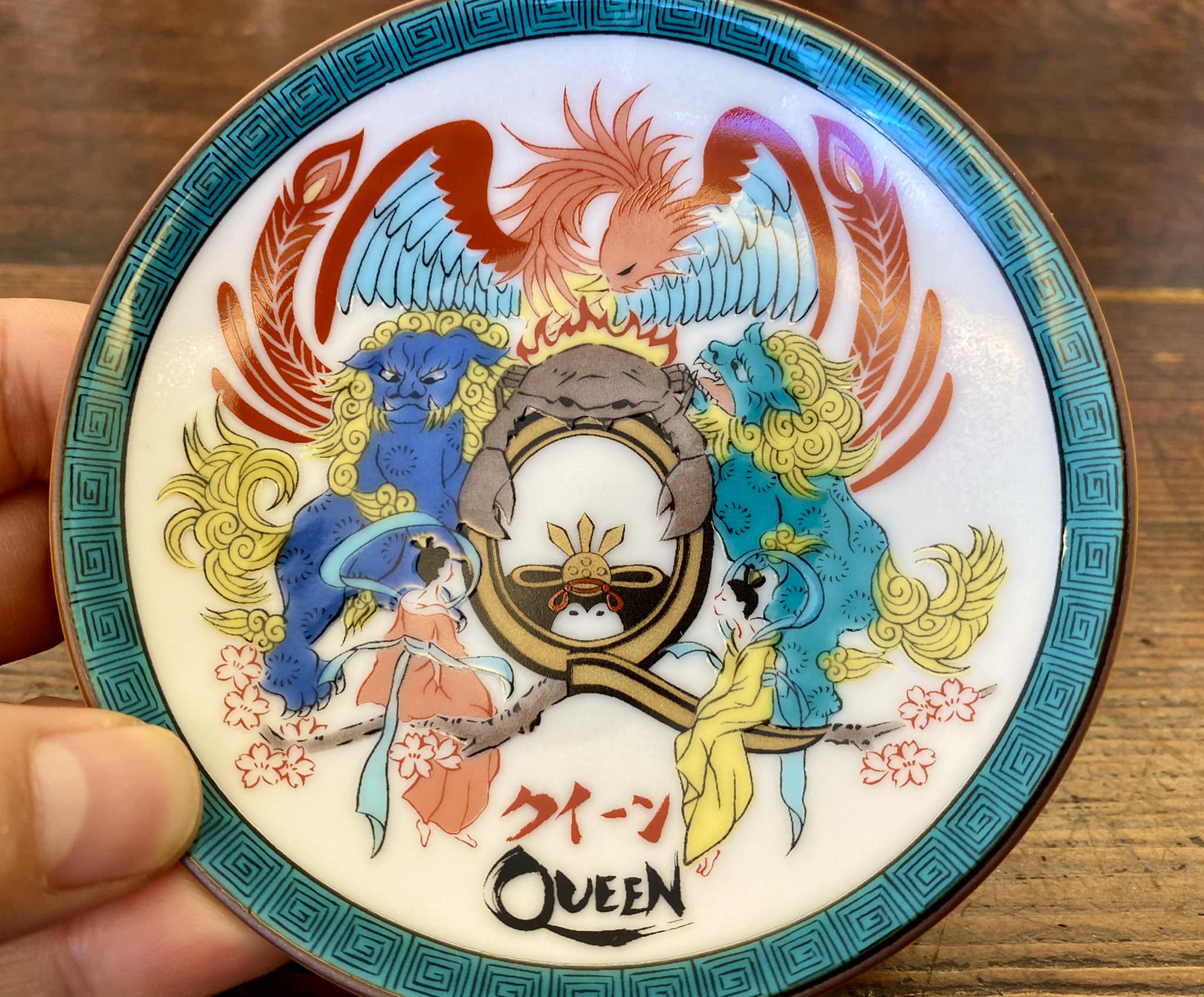 Queen展で購入した九谷焼