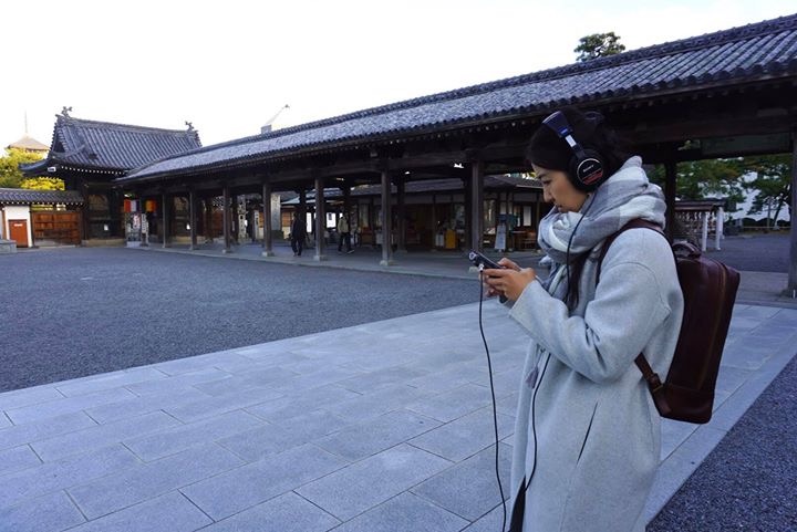 昨年の11月に、池田綾子さんと四国へ“音さがしの旅”
