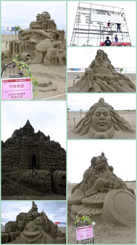すばらしい砂の彫刻たち！